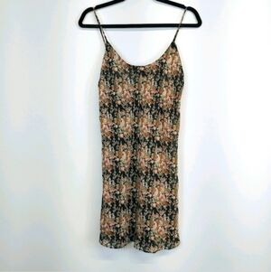 CIRCA 2000 Vintage Satin Floral Nighty Size Small